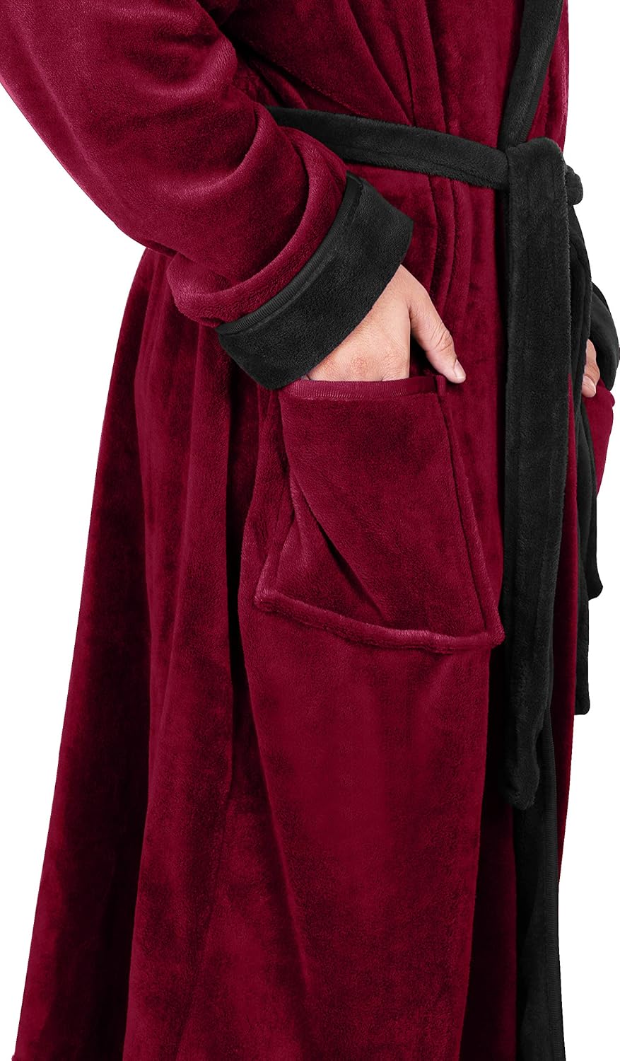 Behagelig fleece-badekåbe til herrer - Harry