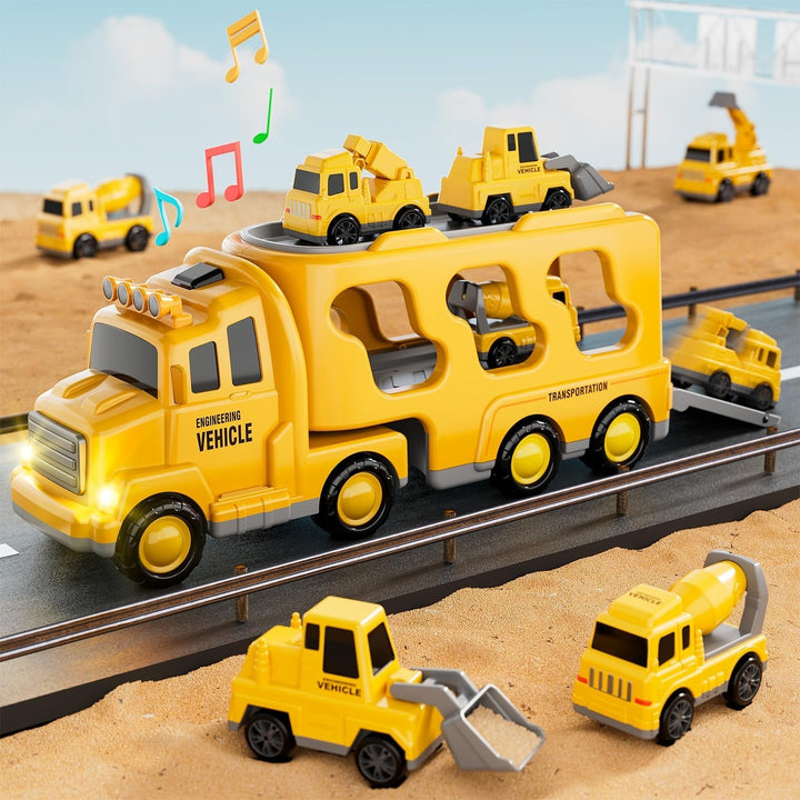 Magisk billby med lys- og lydeffekter