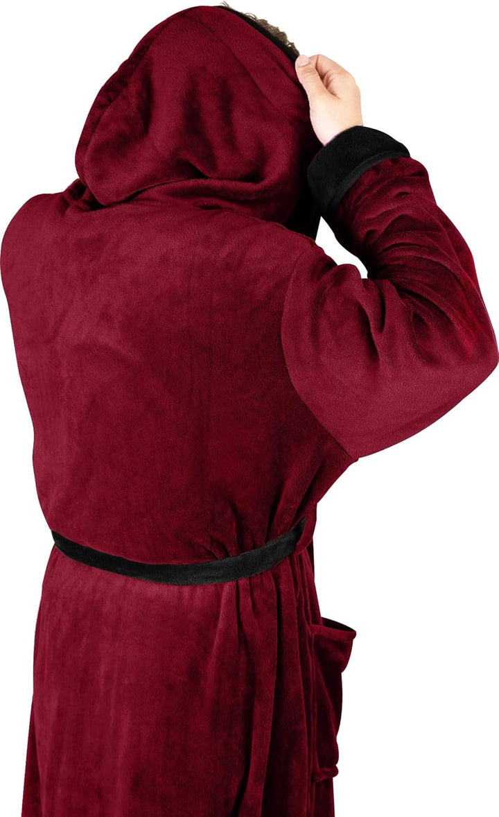 Behagelig fleece-badekåbe til herrer - Harry