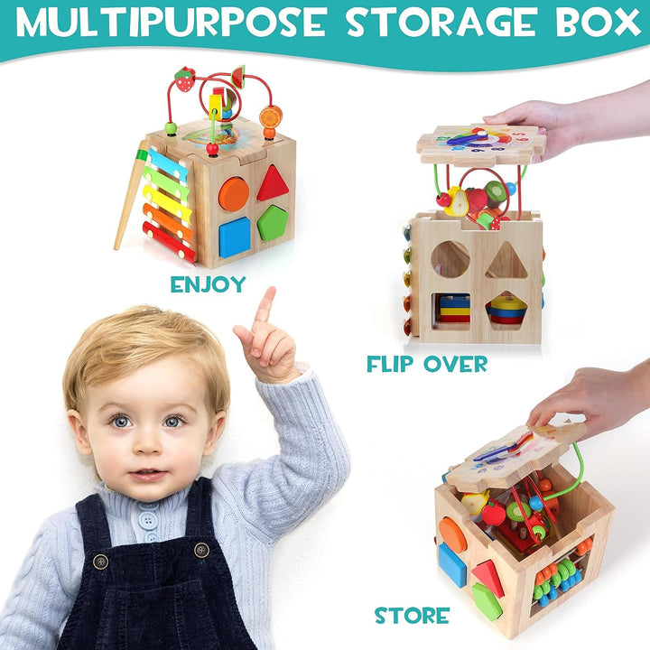 Montessori-terning 8-i-1 – Cubbi