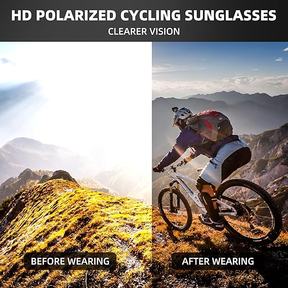 SunShift taktiske solbriller – fotokrome UV-sportsbriller