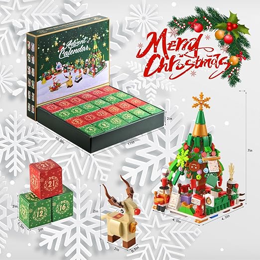 Julekalender med klodser