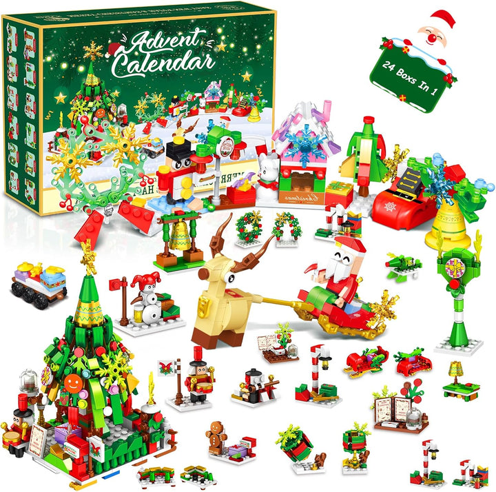 Julekalender med klodser