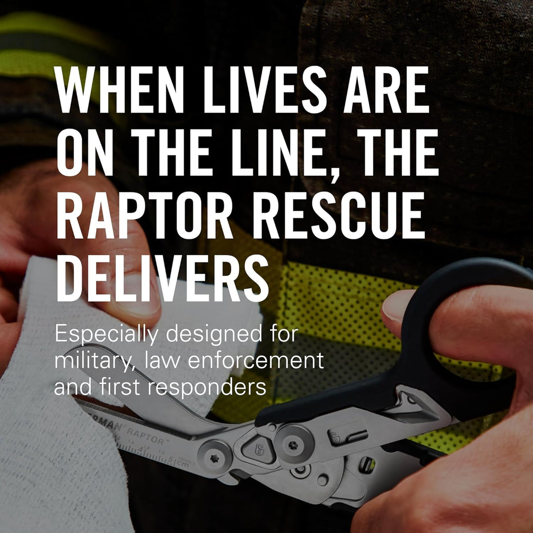 Raptor Rescue 6-i-1 Multifunktionsværktøj til Nødsituationer