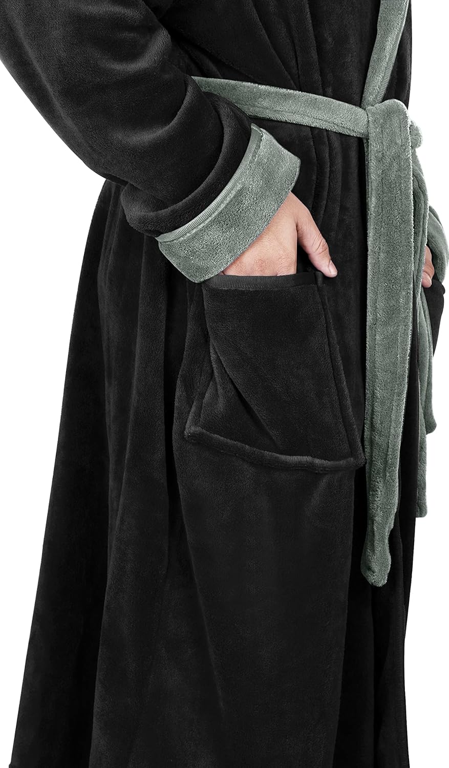 Behagelig fleece-badekåbe til herrer - Harry