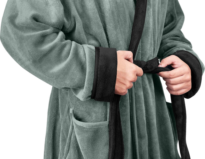 Behagelig fleece-badekåbe til herrer - Harry