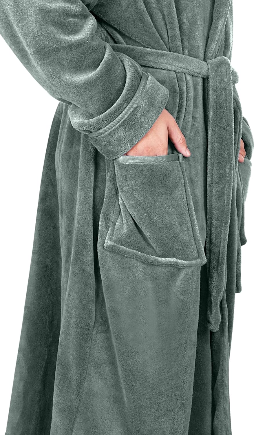 Behagelig fleece-badekåbe til herrer - Harry