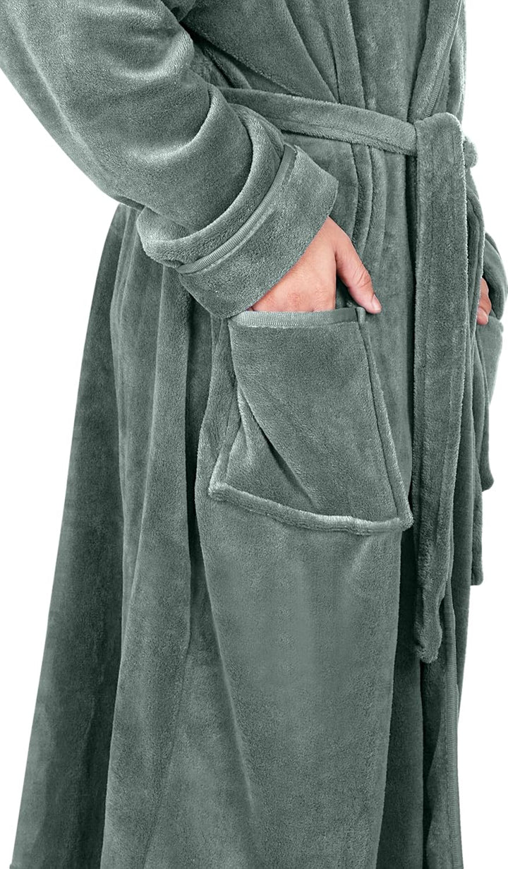 Behagelig fleece-badekåbe til herrer - Harry
