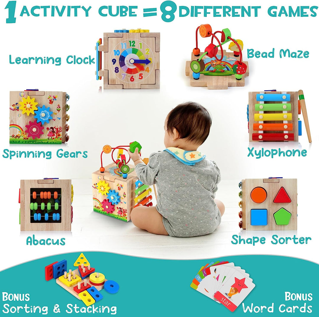 Montessori-terning 8-i-1 – Cubbi