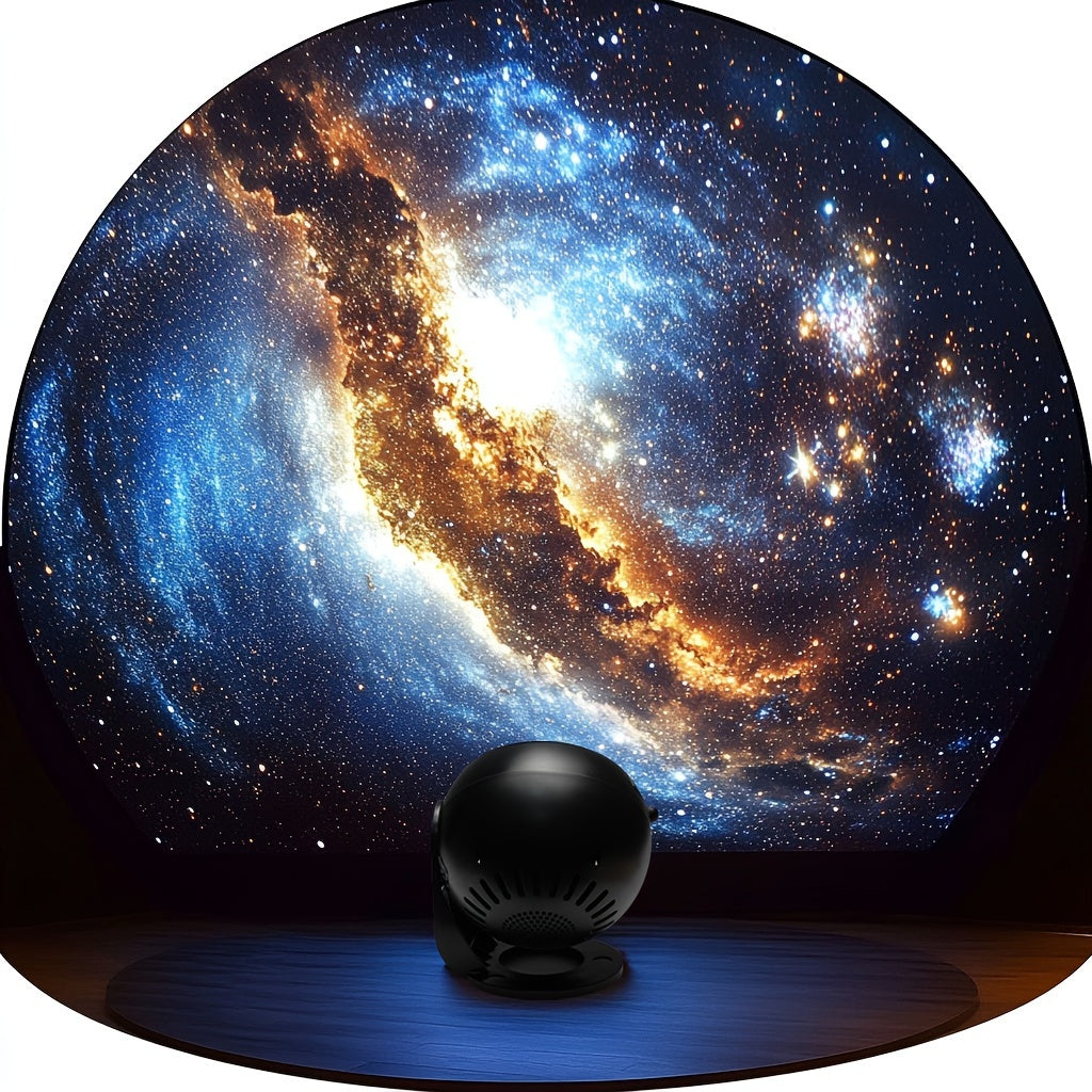 Galaxy Stjerneprojektor – Imponerende LED-rumprojektion med Timerfunktion