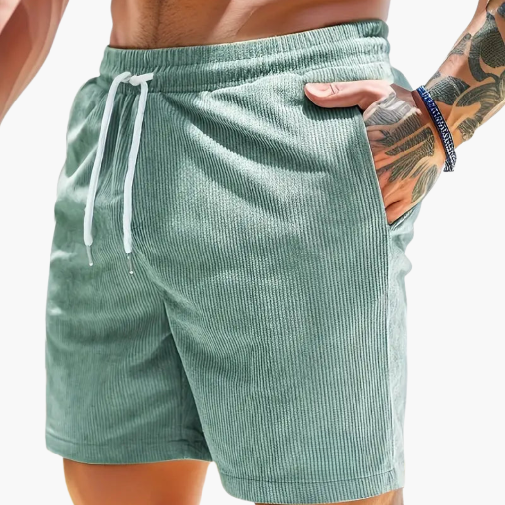 Herre Kordshorts – Casual Sommerstil