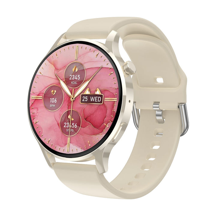 Vandtæt smartwatch med blodtryksmåler, iltmætning og søvnovervågning