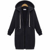 Casual lang cardigan til damer - CozyZip