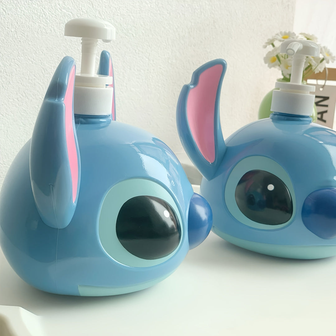 Shampoodispenser i PVC med Disney Stitch – perfekt til badeværelse og køkken
