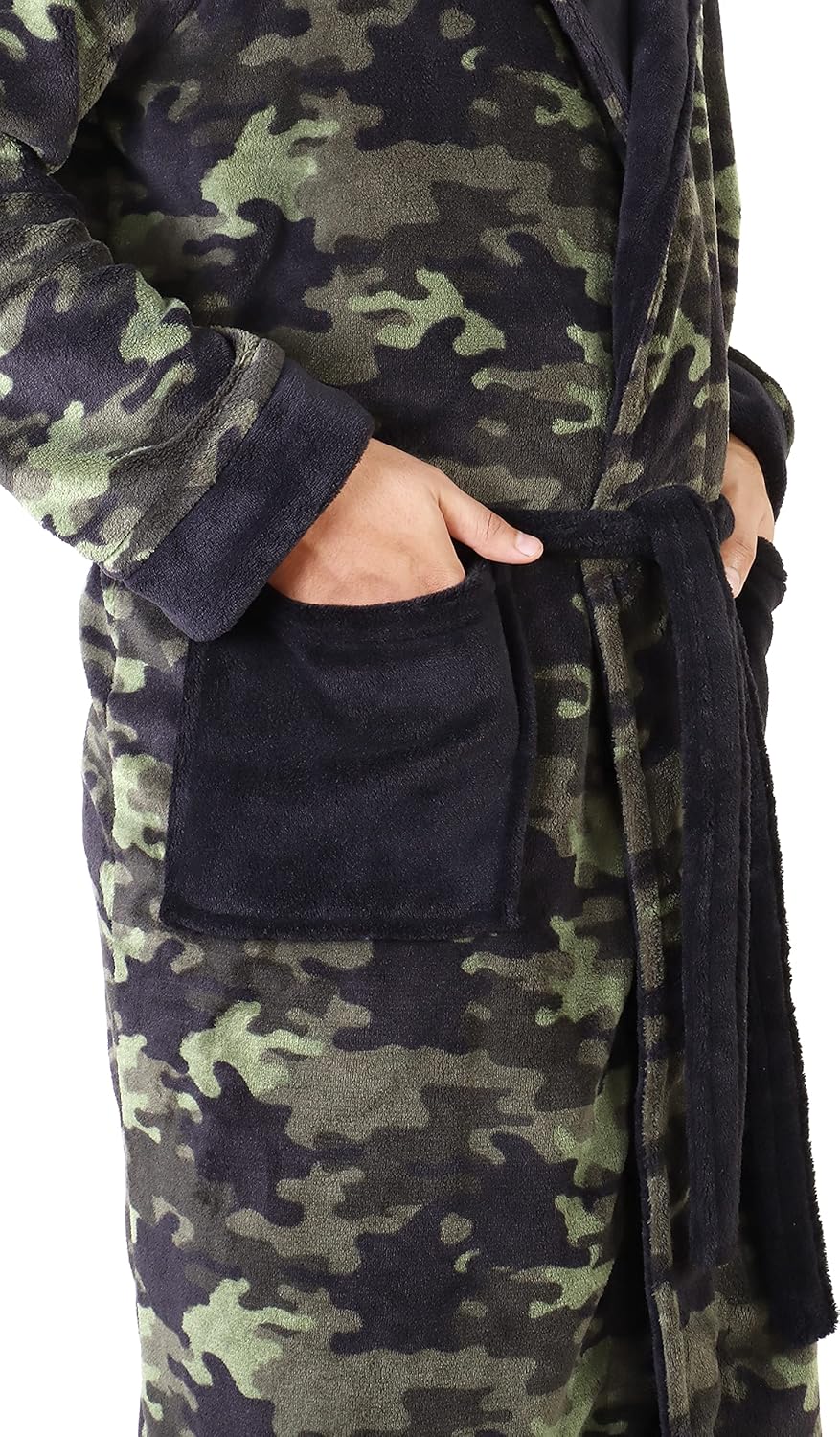 Behagelig fleece-badekåbe til herrer - Harry