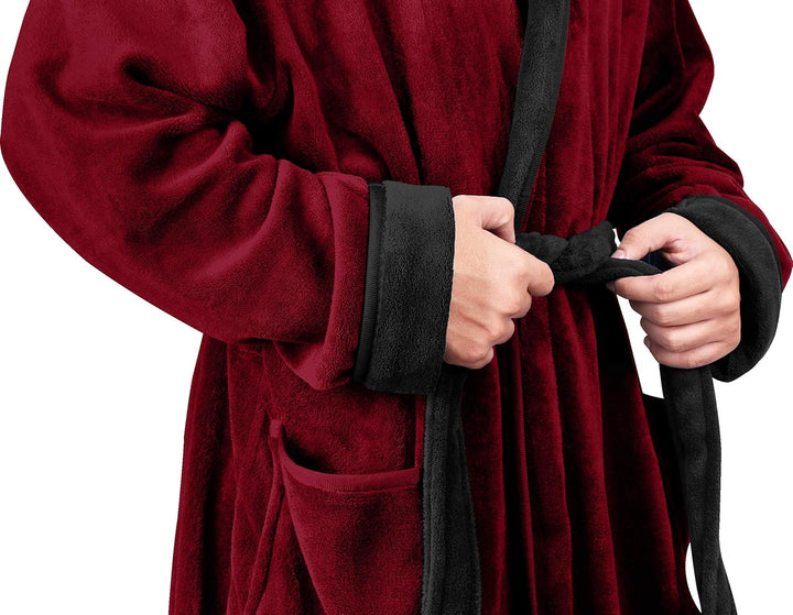 Behagelig fleece-badekåbe til herrer - Harry