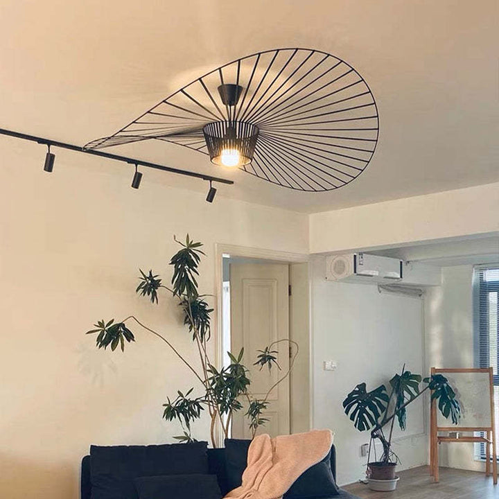Ritta metallampe til soveværelse/stue, moderne LED