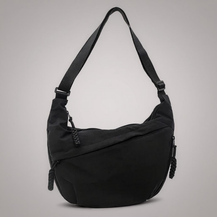 Sort skuldertaske – elegant crossbody-taske til hverdagen