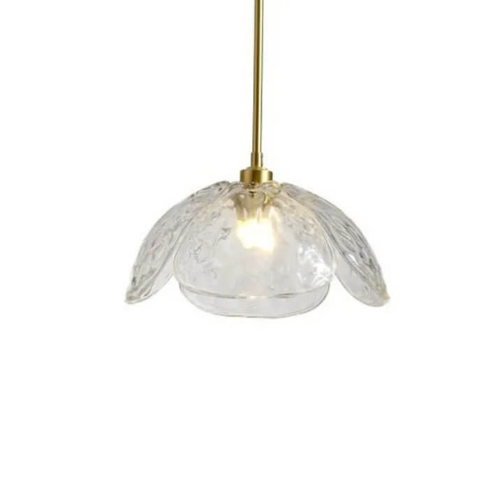 Hængelampe med blomsterblad - Elegant natlampe