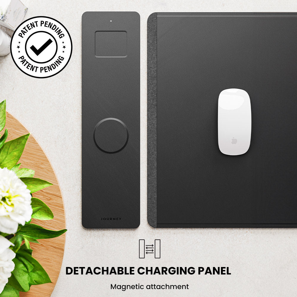 Skrivebordsmåtte med trådløs opladning – ChargePad Flex
