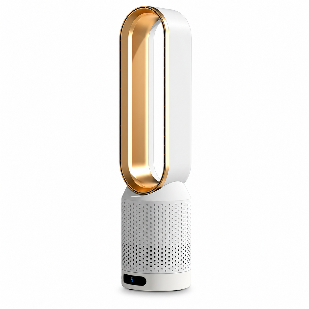 AirPure – Ultralydløs bladløs tårnventilator (< 32 dB)