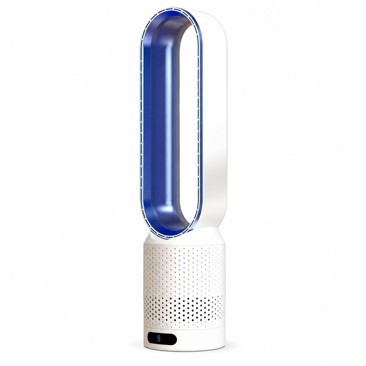 AirPure – Ultra-stille tårnventilator uden vinger (< 32 dB)