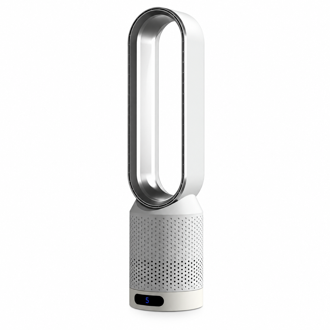 AirPure – Ultralydløs bladløs tårnventilator (< 32 dB)