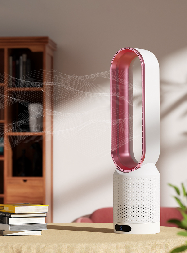 AirPure – Ultralydløs bladløs tårnventilator (< 32 dB)