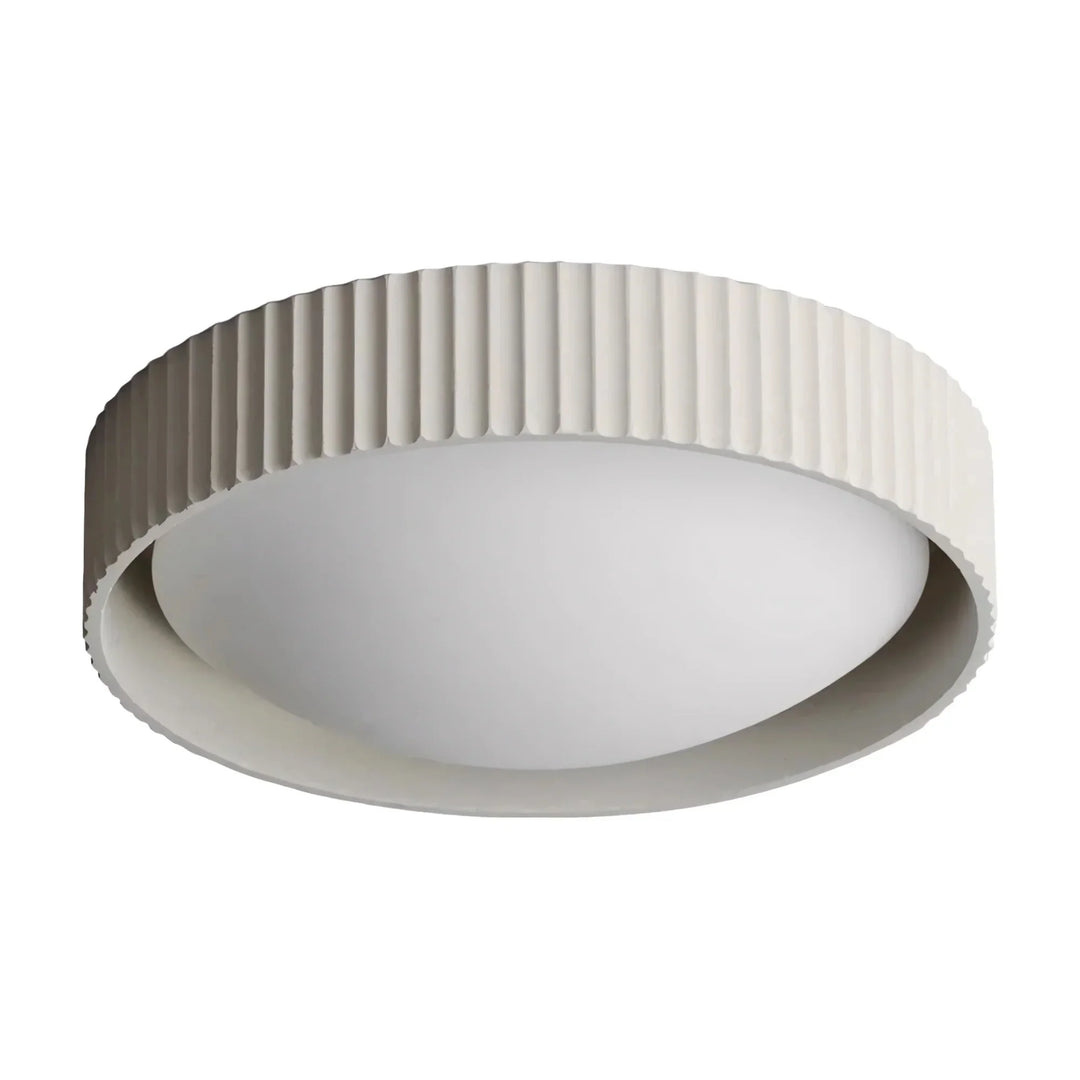 Argo loftlampe i gips-beton, flush mount