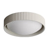 Argo loftlampe i gips-beton, flush mount