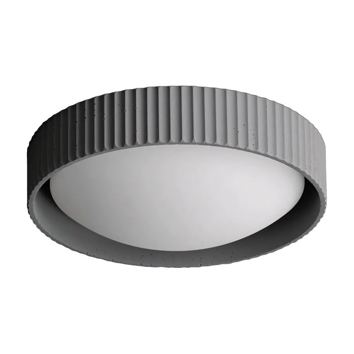 Argo loftlampe i gips-beton, flush mount