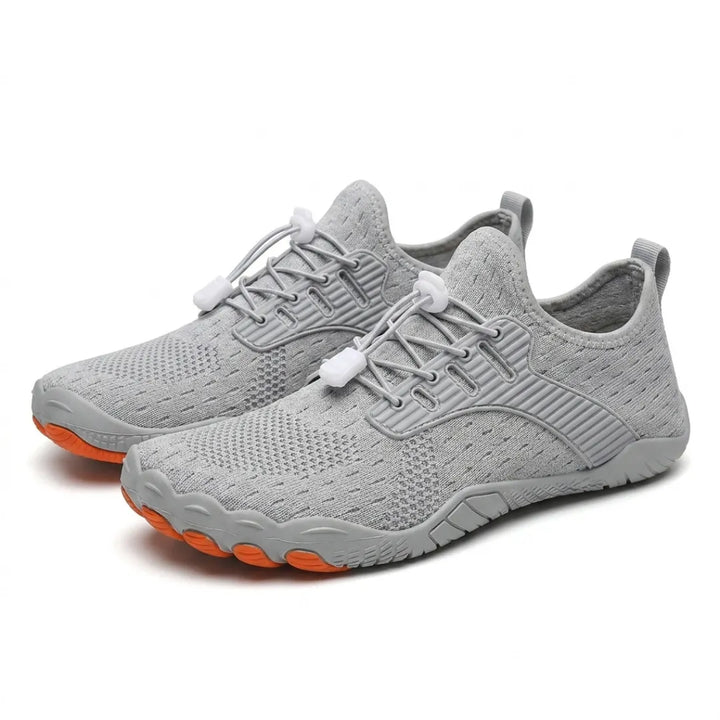 Barfodssneakers til kvinder med bred tåboks og fleksibel sål