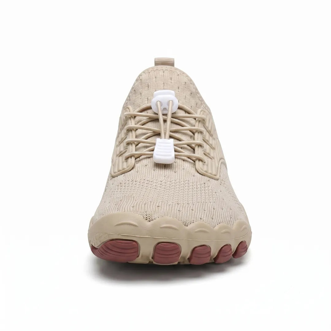 Barfodssneakers til kvinder med bred tåboks og fleksibel sål
