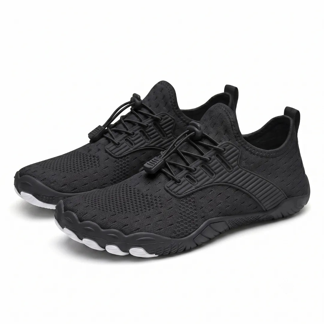Barfodssneakers til kvinder med bred tåboks og fleksibel sål