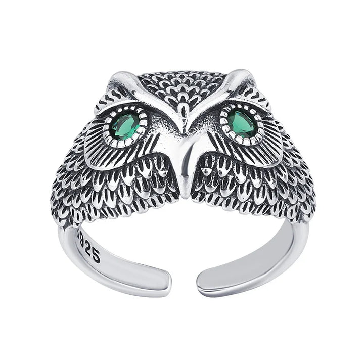 Sterlingsølv Ugle Ring
