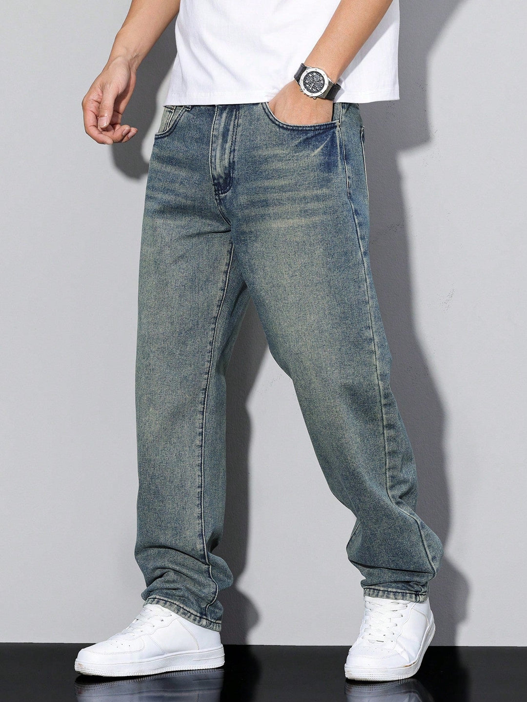 Baggy jeans til herre | Løs pasform & fuld bevægelsesfrihed