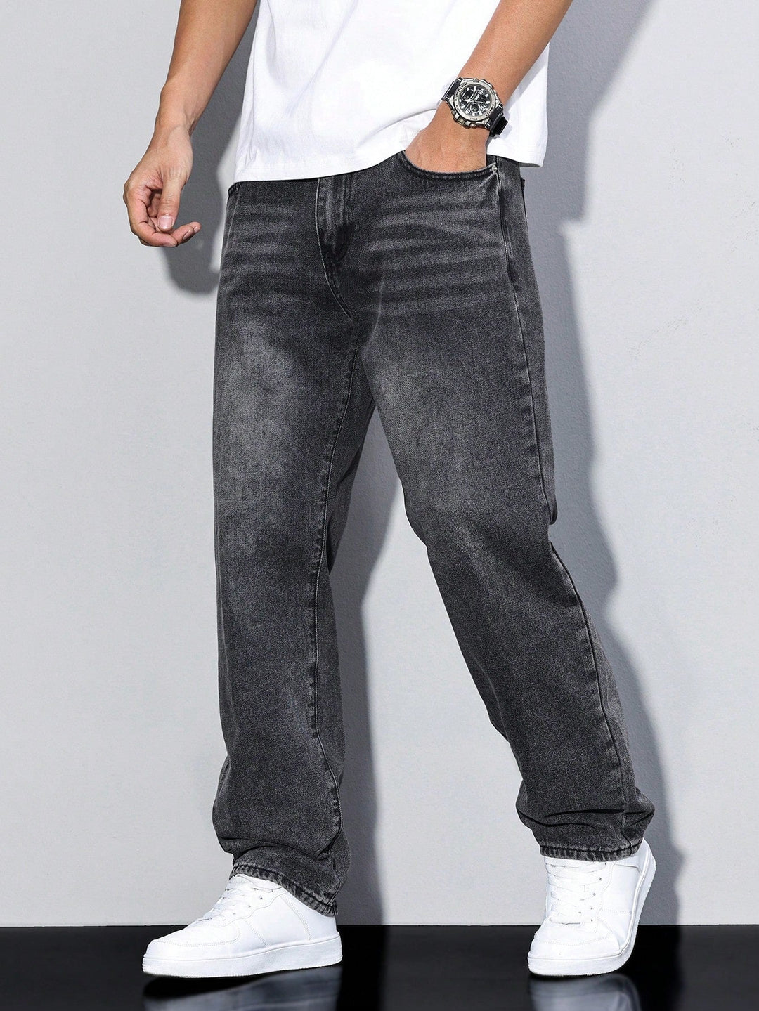 Baggy jeans til mænd | Løstsiddende pasform & fuld bevægelsesfrihed
