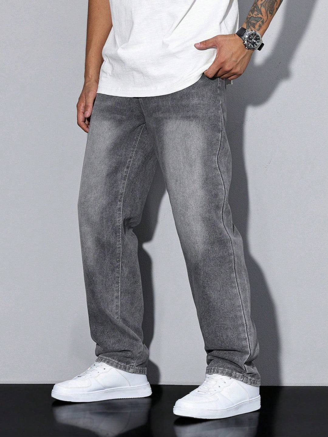 Baggy jeans til mænd | Løstsiddende pasform & fuld bevægelsesfrihed