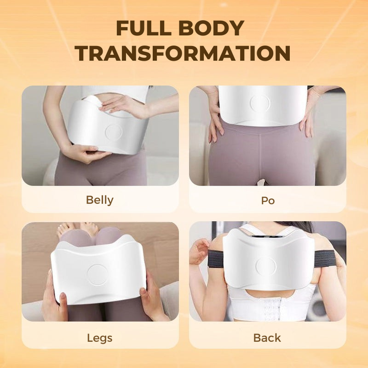 Mavemassage | Massageapparat med varme og vibration | Fremmer fordøjelsen | CoreVibe