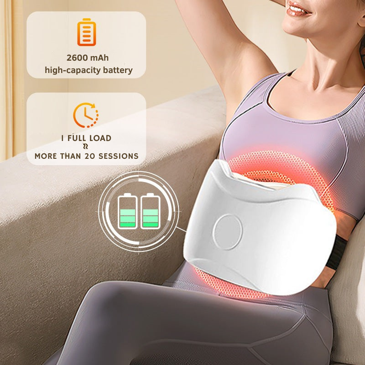 Mavemassage | Massageapparat med varme og vibration | Fremmer fordøjelsen | CoreVibe