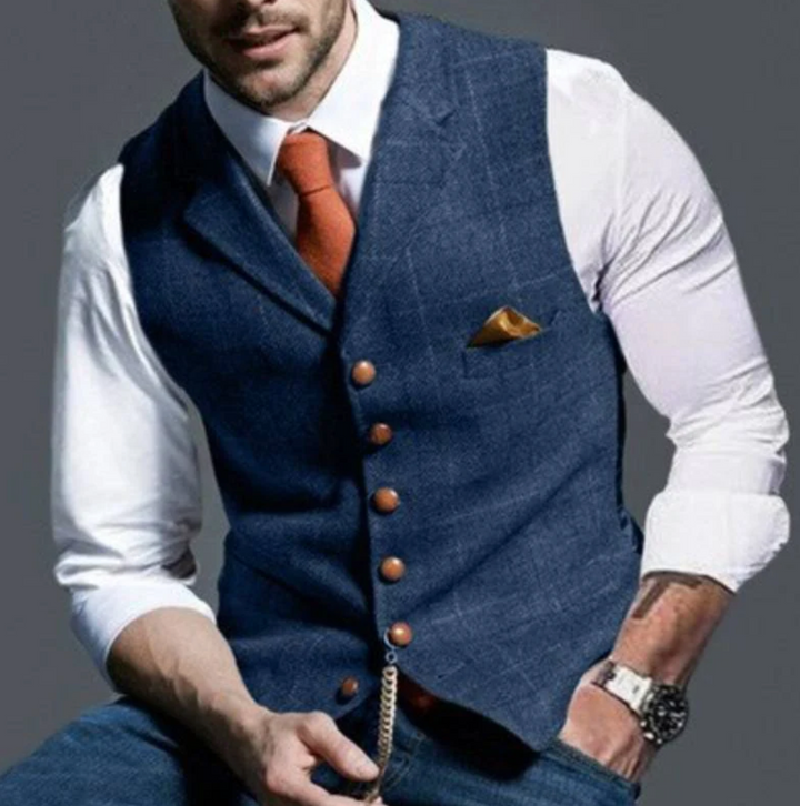 Herre vest med retro design
