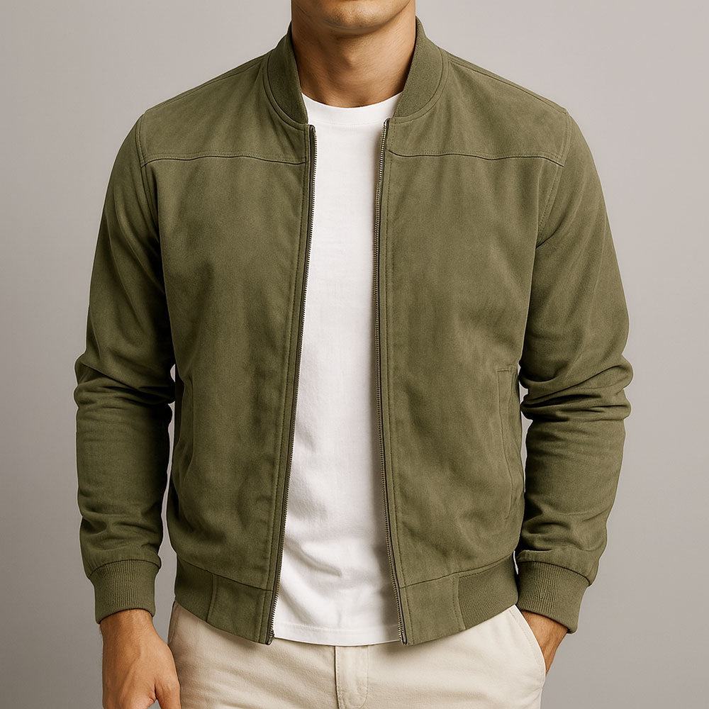 Bomberjakke til mænd | Slim fit og elegant