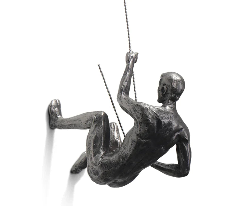 Vægskulptur Klatrer – PeakFigures
