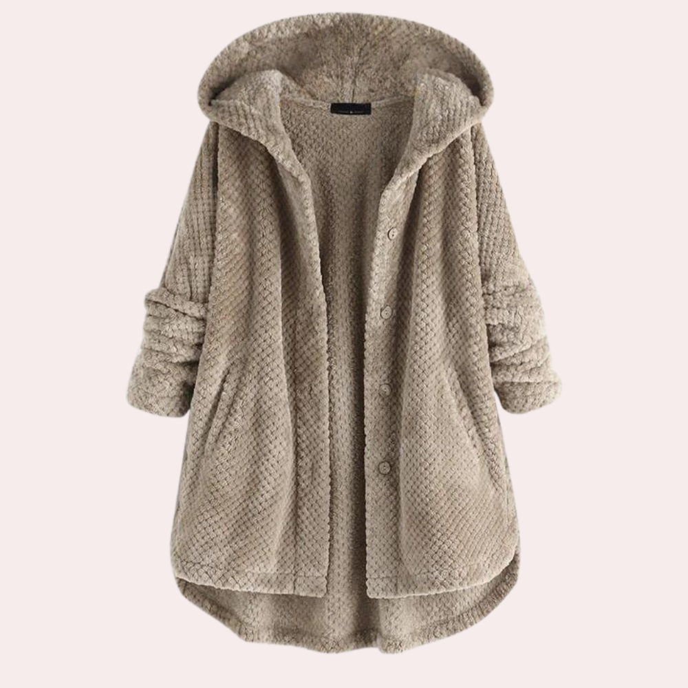 Jessy - Varm og Komfortabel Vinterjakke med Hætte til Kvinder-Modiva