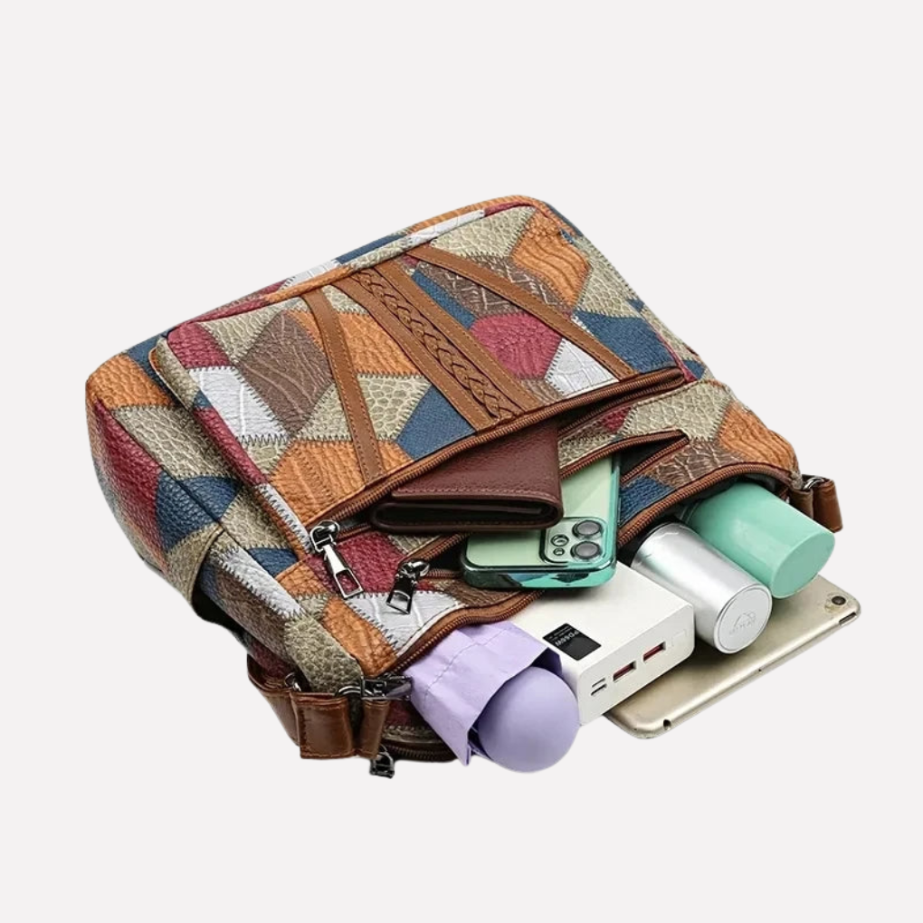 Kvinders Patchwork Håndtaske