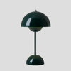 Ledningsfri metalbordlampe