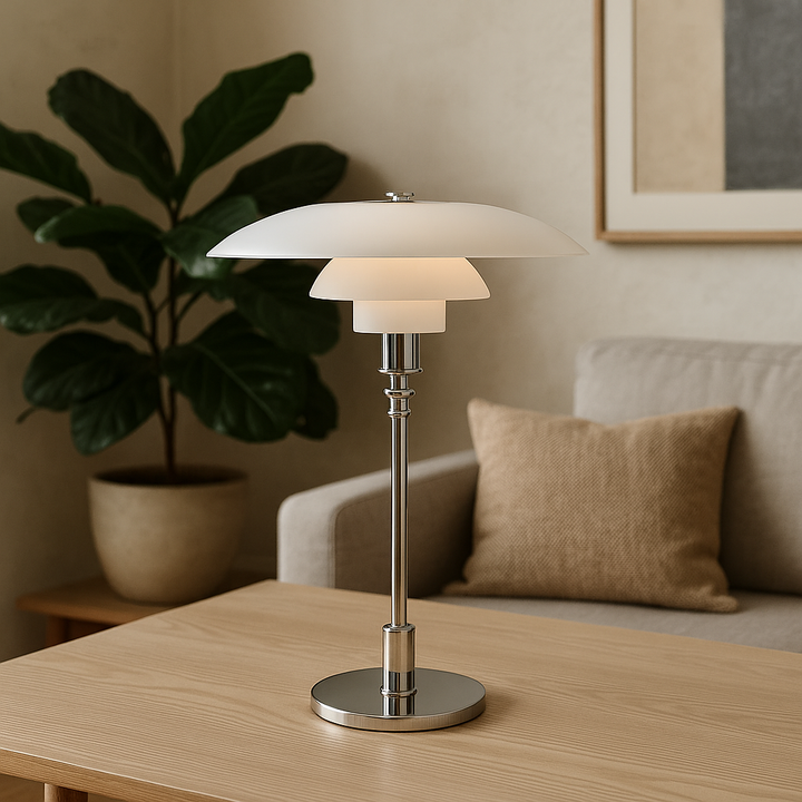 Bordlampe i dansk design