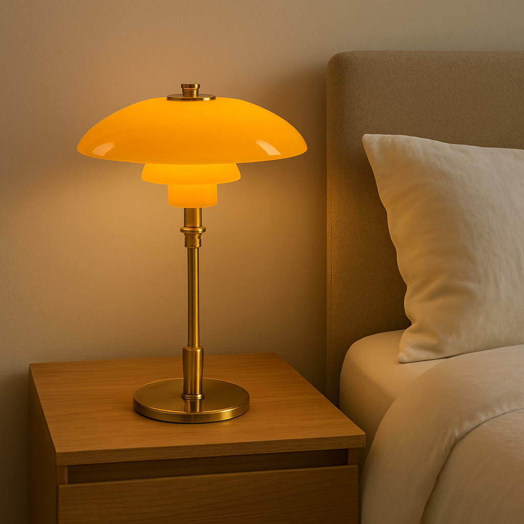 Bordlampe i dansk design