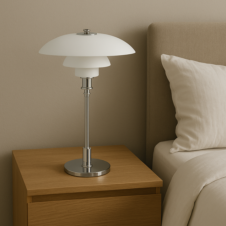 Bordlampe i dansk design
