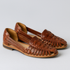 Damesandaler med lukket tå og rem, slingback